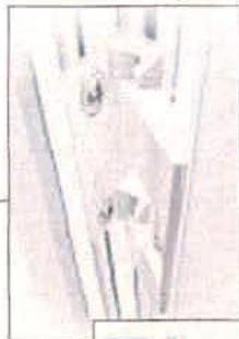 A very low-resolution image showing a technical line drawing or elevation detail of a window frame.